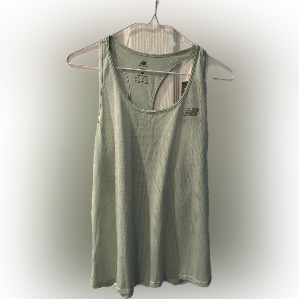New Balance Mint Green Athletic Tank